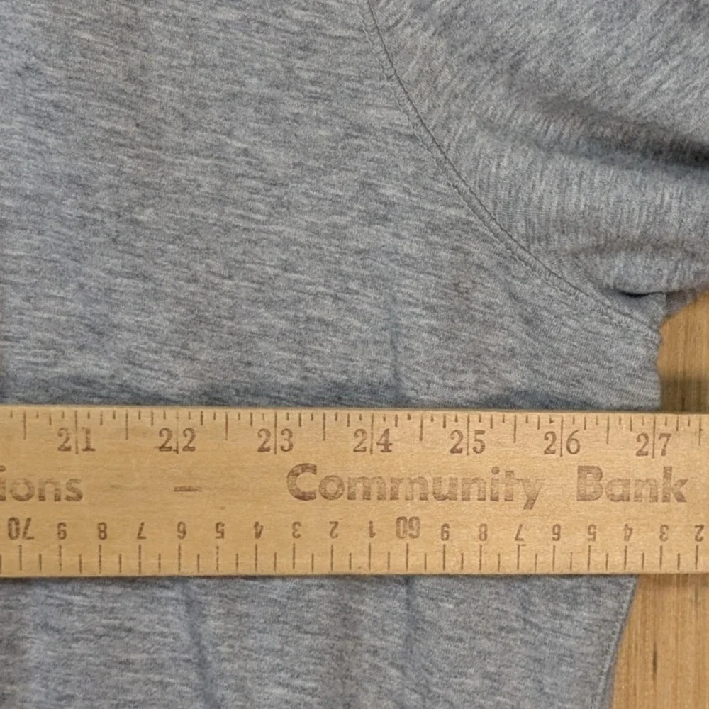 Polo‎ Ralph Lauren Mens XXL Heather Grey Quarter Zip Pullover Pony Logo Sweater